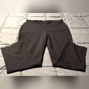 LIZ CLAIBORNE Black pull on stretchy legging style pants womens size XL